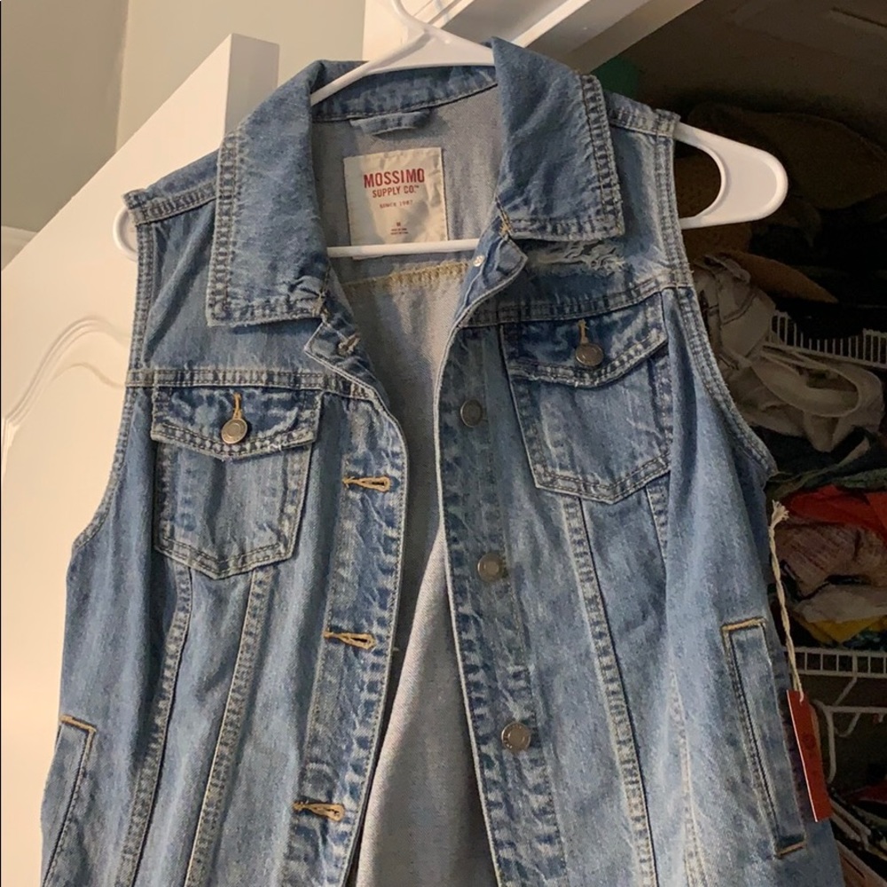 Denim vest